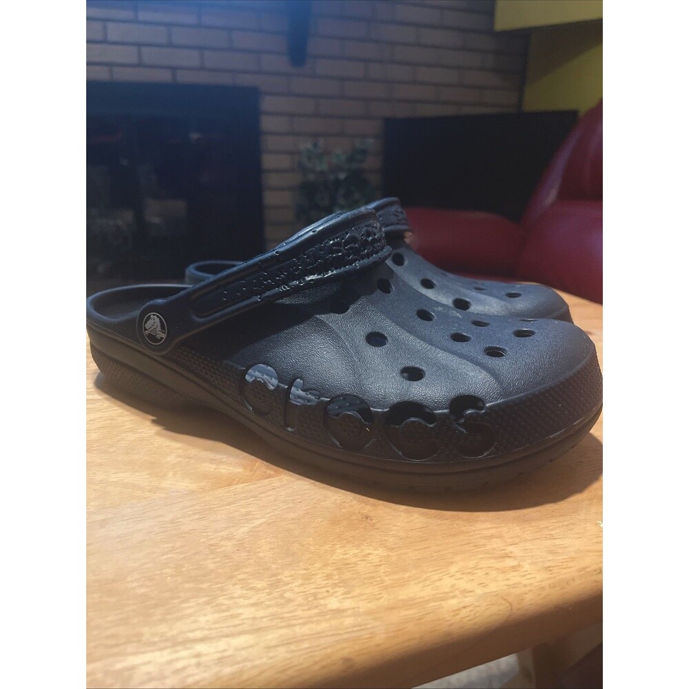 Crocs Baya Unisex Slip-On Clog - Blue Women’s Size 10 Men’s Size 8 - Picture 2 of 14